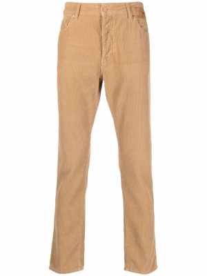 

Slim leg corduroy logo trousers, Palm Angels Slim leg corduroy logo trousers