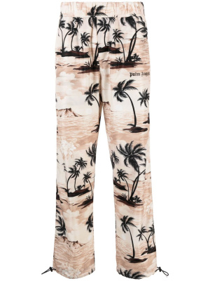 

Palm tree-print trousers, Palm Angels Palm tree-print trousers