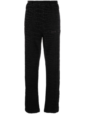 

Velour-effect track pants, Palm Angels Velour-effect track pants
