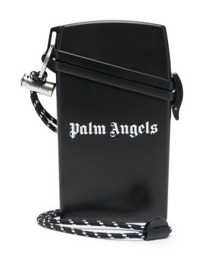 

Logo-print phone pouch, Palm Angels Logo-print phone pouch