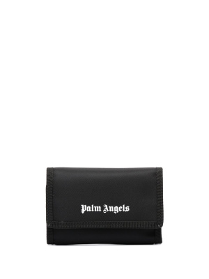 

Logo print folded wallet, Palm Angels Logo print folded wallet