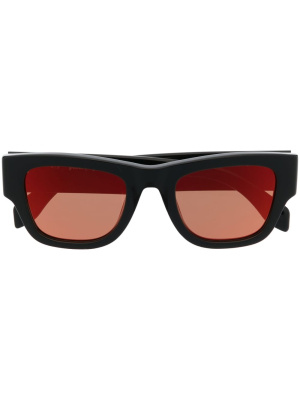 

Logo-print square-frame sunglasses, Palm Angels Logo-print square-frame sunglasses