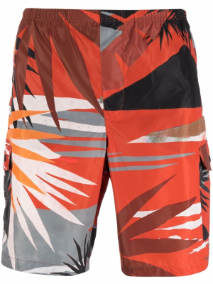 

Hawaii-print swim shorts, Palm Angels Hawaii-print swim shorts