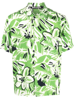 

Floral-print short-sleeved shirt, Palm Angels Floral-print short-sleeved shirt