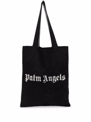 

Logo-print tote, Palm Angels Logo-print tote