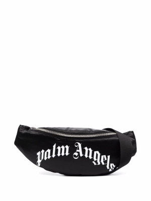 

Logo-print belt bag, Palm Angels Logo-print belt bag