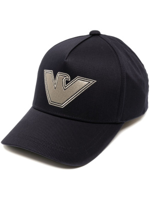 

Logo-embroidered baseball cap, Emporio Armani Logo-embroidered baseball cap