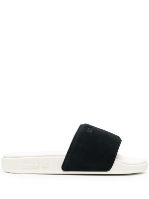 

Adilette leather slides, Adidas Adilette leather slides