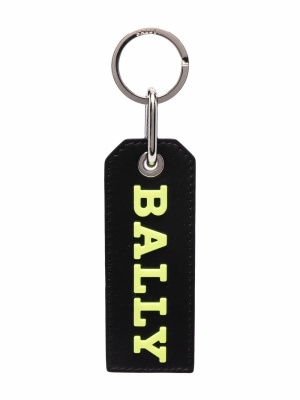 

Embossed logo luggage tag, Bally Embossed logo luggage tag