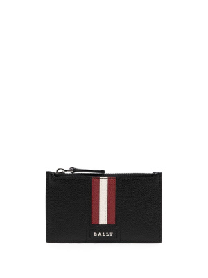 

Tenley stripe-band leather wallet, Bally Tenley stripe-band leather wallet