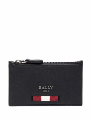 

Textured-effect leather cardholder, Bally Textured-effect leather cardholder