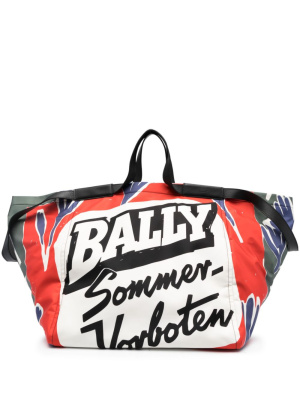 

Billboard printed tote bag, Bally Billboard printed tote bag