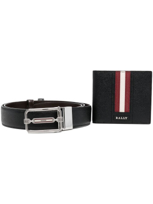 

Bi-fold leather wallet set, Bally Bi-fold leather wallet set