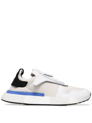 

White futurepacer leather sneakers, Adidas White futurepacer leather sneakers