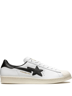 

X Bapte Superstar 80s ''White/Black'' sneakers, Adidas X Bapte Superstar 80s ''White/Black'' sneakers