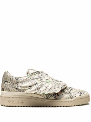 

X Jeremy Scott x Forum Lo Wing "Money" sneakers, Adidas X Jeremy Scott x Forum Lo Wing "Money" sneakers