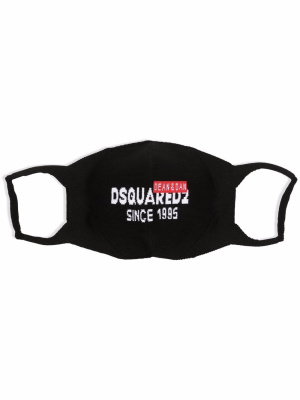 

Intarsia knit-logo face mask, Dsquared2 Intarsia knit-logo face mask