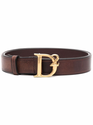 

Logo-buckle leather belt, Dsquared2 Logo-buckle leather belt