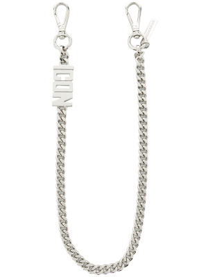 

ICON faceted chain keyring, Dsquared2 ICON faceted chain keyring