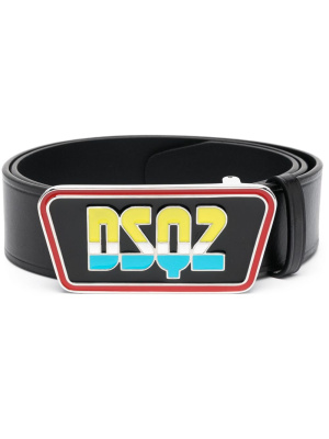 

Logo-buckle leather belt, Dsquared2 Logo-buckle leather belt