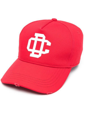 

Logo-embroidered cotton baseball cap, Dsquared2 Logo-embroidered cotton baseball cap
