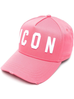 

Icon logo-embroidered baseball cap, Dsquared2 Icon logo-embroidered baseball cap