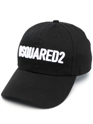 

Logo-appliqué cotton cap, Dsquared2 Logo-appliqué cotton cap