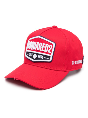 

Logo-patch cotton cap, Dsquared2 Logo-patch cotton cap