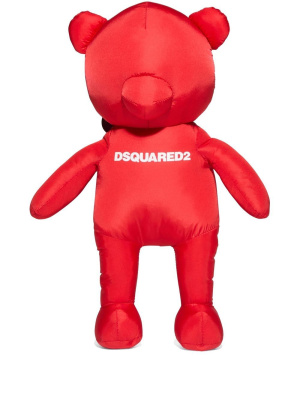 

Logo-print teddy bear keychain, Dsquared2 Logo-print teddy bear keychain