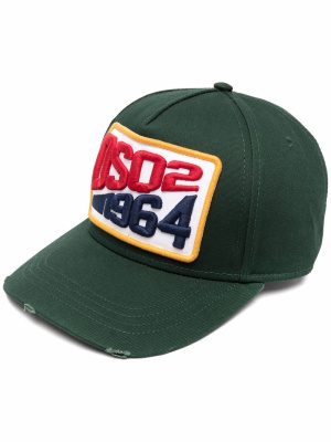 

1964 logo-patch cap, Dsquared2 1964 logo-patch cap