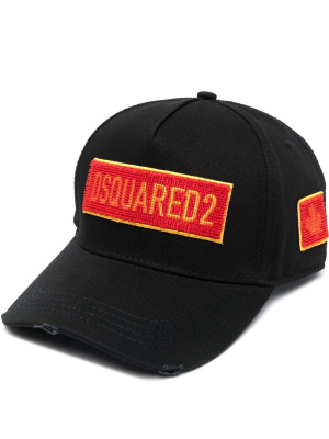 

Embroidered-logo six-panel cap, Dsquared2 Embroidered-logo six-panel cap