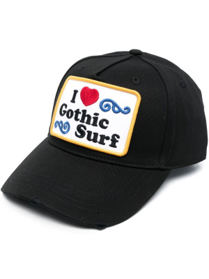

Cotton logo-embroidered cap, Dsquared2 Cotton logo-embroidered cap