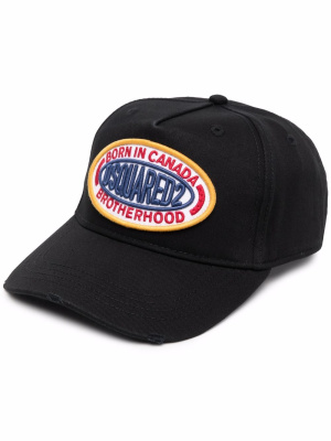 

Logo-patch cotton cap, Dsquared2 Logo-patch cotton cap