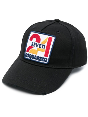 

Logo-embroidered cotton cap, Dsquared2 Logo-embroidered cotton cap