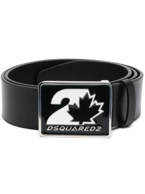 

Logo-buckle leather belt, Dsquared2 Logo-buckle leather belt
