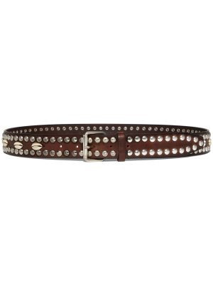 

Stud detailing leather belt, Dsquared2 Stud detailing leather belt