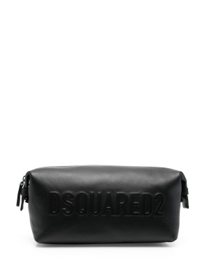 

Logo-embossed wash bag, Dsquared2 Logo-embossed wash bag