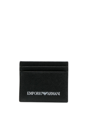 

Logo-print cardholder, Emporio Armani Logo-print cardholder