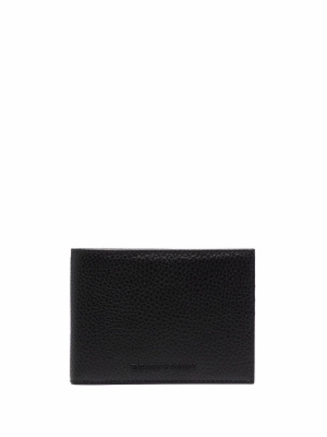 

Pebbled bi-fold wallet, Emporio Armani Pebbled bi-fold wallet