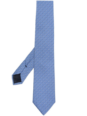 

Geometric-print tie, Emporio Armani Geometric-print tie