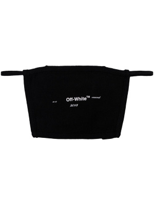 

Logo print face mask, Off-White Logo print face mask