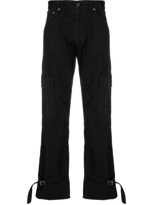 

Buckle-detail cargo trousers, Off-White Buckle-detail cargo trousers