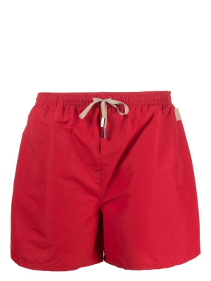 

Logo patch swim shorts, Jacquemus Logo patch swim shorts