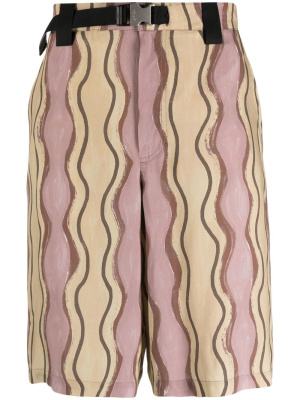 

Wave print Bermuda shoes, Jacquemus Wave print Bermuda shoes