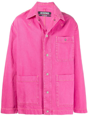 

Organic-cotton denim jacket, Jacquemus Organic-cotton denim jacket
