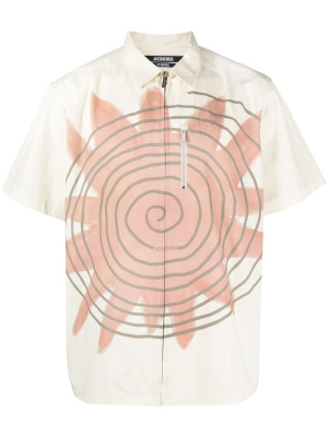 

La chemise Banho sun-print shirt, Jacquemus La chemise Banho sun-print shirt