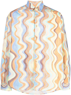 

La Chemise Simon printed shirt, Jacquemus La Chemise Simon printed shirt