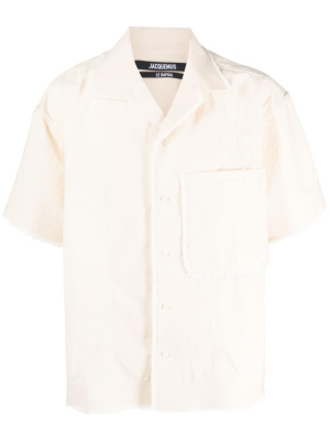 

Artichaut frayed-edge shirt, Jacquemus Artichaut frayed-edge shirt