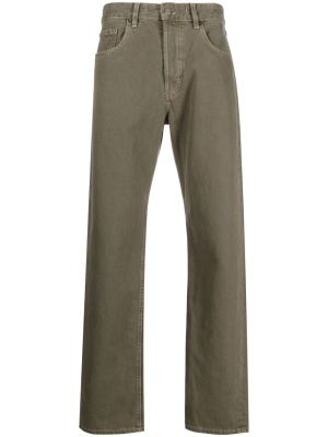 

Logo-patch straight-leg trousers, Jacquemus Logo-patch straight-leg trousers