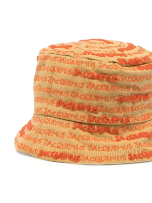 

Embroidered-logo bucket hat, Jacquemus Embroidered-logo bucket hat